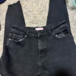 Elegant Black Women's Jeans